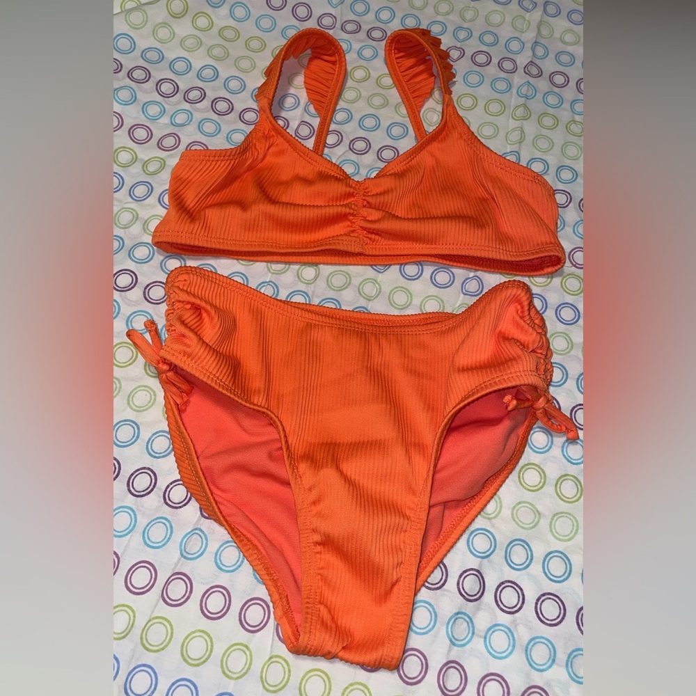 Wonder Nation Orange Bikini Set